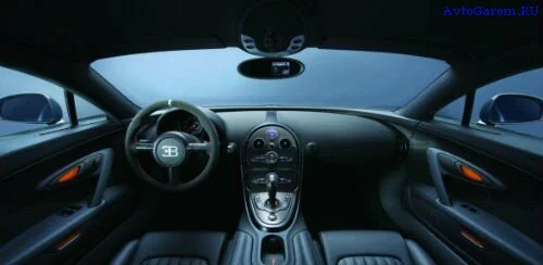 Bugatti Veyron Super Sport - салон (интерьер) - (2012)