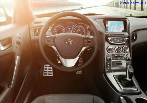 Салон Hyundai Genesis, купе, 2012